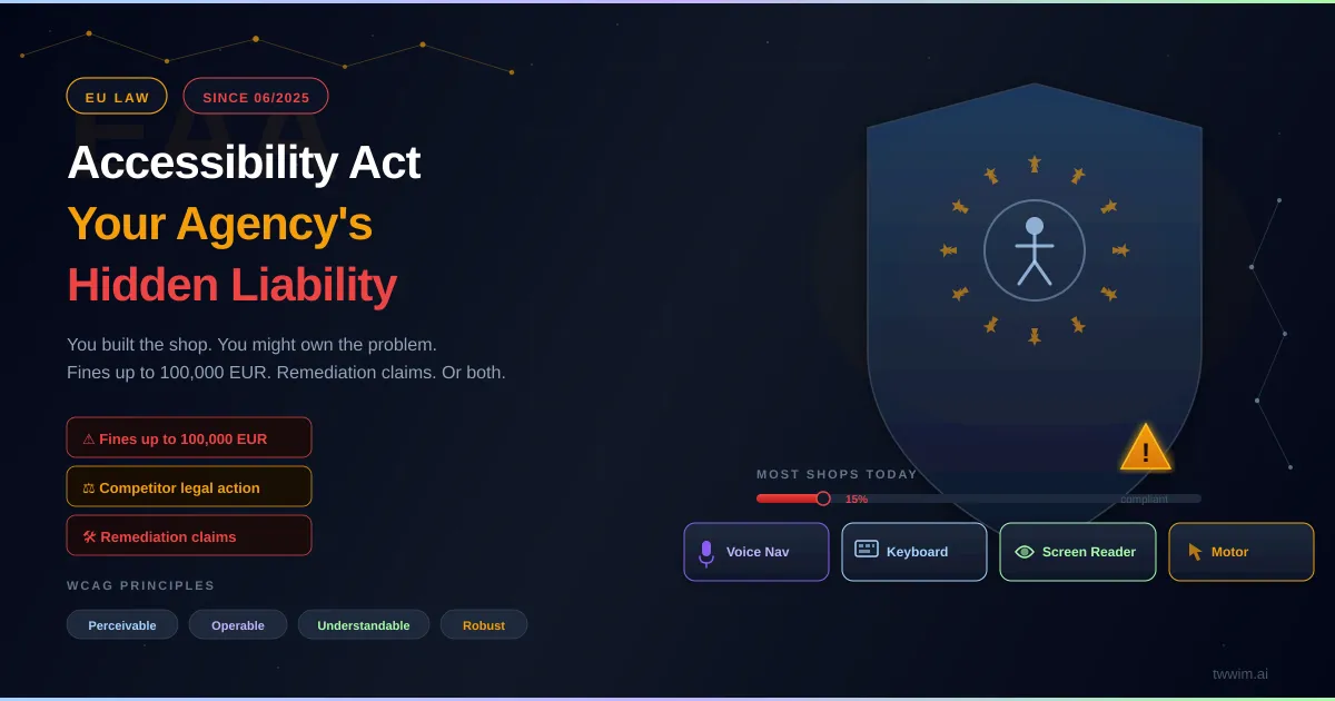 European Accessibility Act: What Web Agencies Owe Their Clients