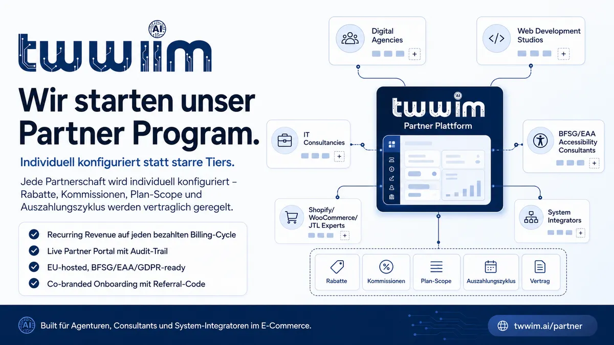 Partner Program: built for integrators, not affiliate link-drops